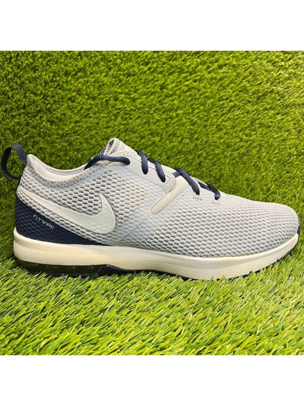 Nike Air Max Typha 2 Mens Size 11 Gray White Blue Running Walking Shoes Sneakers